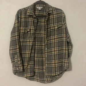 Old Navy the boyfriend shirt oversize flannel